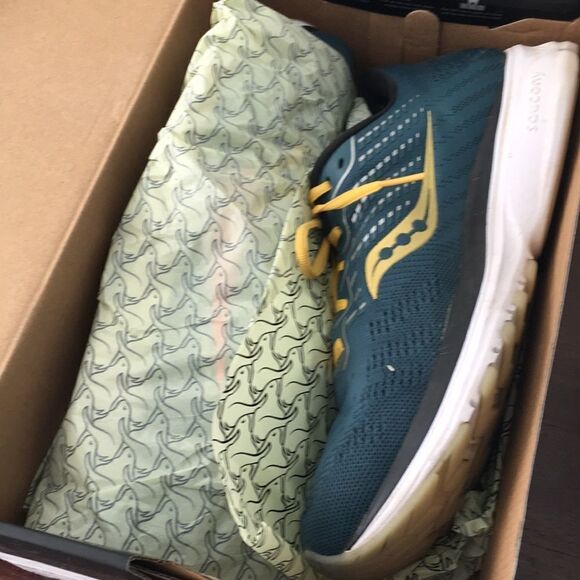 Rare Jackalope Rouge Jack Rabbit RIDE 13 Running Marathon Glow Trim Shoes 10.5 - Picture 8 of 8